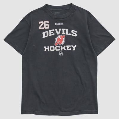 New Jersey Devils Reebok 2000s T-shirt - Black - M by Fanatics Real Vintage
