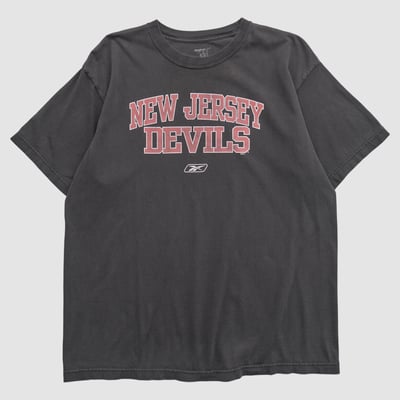 New Jersey Devils Reebok 2000s T-shirt - Black - XL by Fanatics Real Vintage