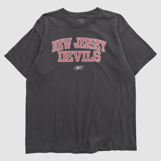 New Jersey Devils Reebok 2000s T-shirt - Black - XL by Fanatics Real Vintage