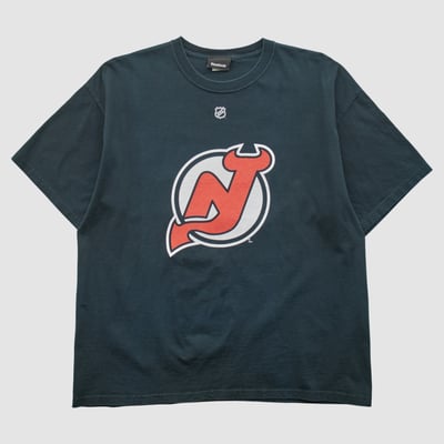 New Jersey Devils Reebok 2000s T-shirt - Navy - XL by Fanatics Real Vintage