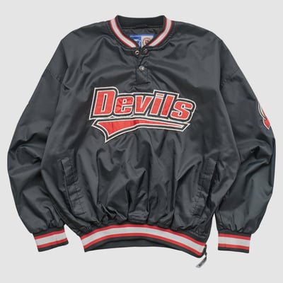 New Jersey Devils Starter 90s Pullover Jacket - Black - M by Fanatics Real Vintage