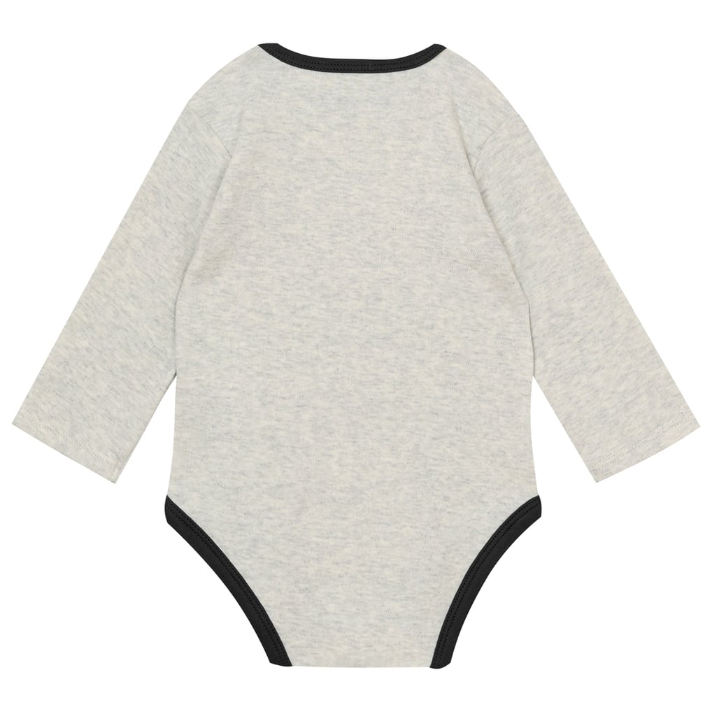  New Jersey Devils Outerstuff Newborn Huddles and Giggles Three-Piece Set - Heathered Bone