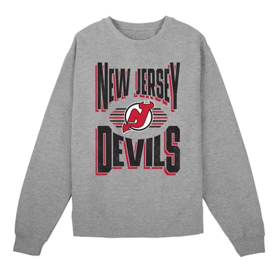 New Jersey Devils Outerstuff Preschool Jet Stream Sweatshirt - Gray