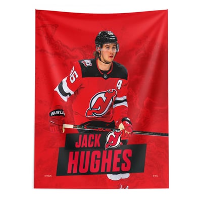 Jack Hughes New Jersey Devils The Northwest Group 50" x 60" Player Wall Hanging