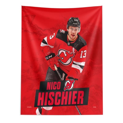 Nico Hischier New Jersey Devils The Northwest Group 50" x 60" Player Wall Hanging