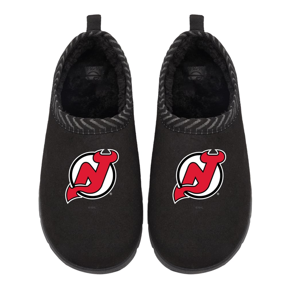 New Jersey Devils ISlide Unisex Primary Logo Mission Slipper - Black
