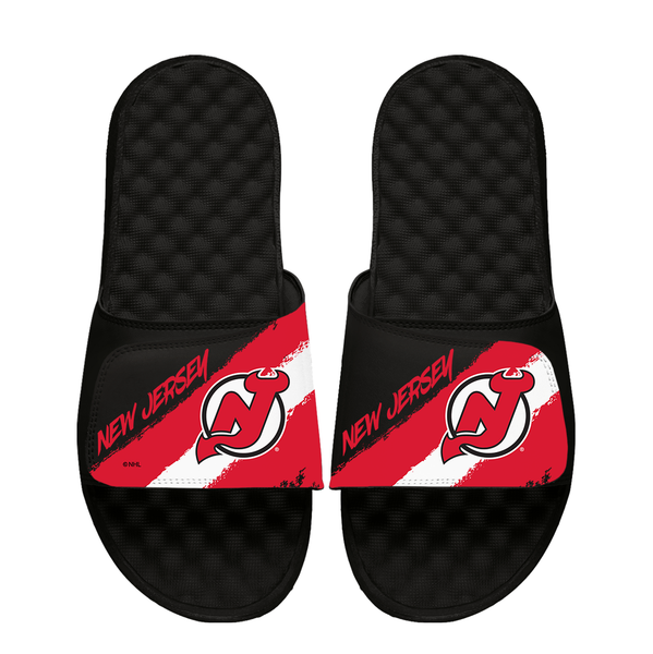 New Jersey Devils hockey Flip Flops Sandals NHL New Jersey Devils Footwear, Devils Socks, Sandals, Shoes  main image 3