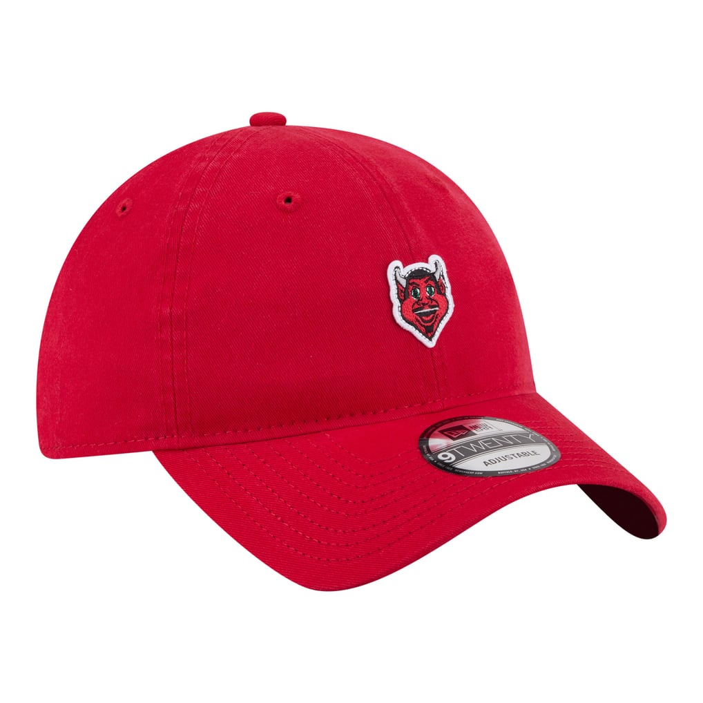 New Jersey Devils New Era Unisex Mascot Patch 9TWENTY Adjustable Hat - Red