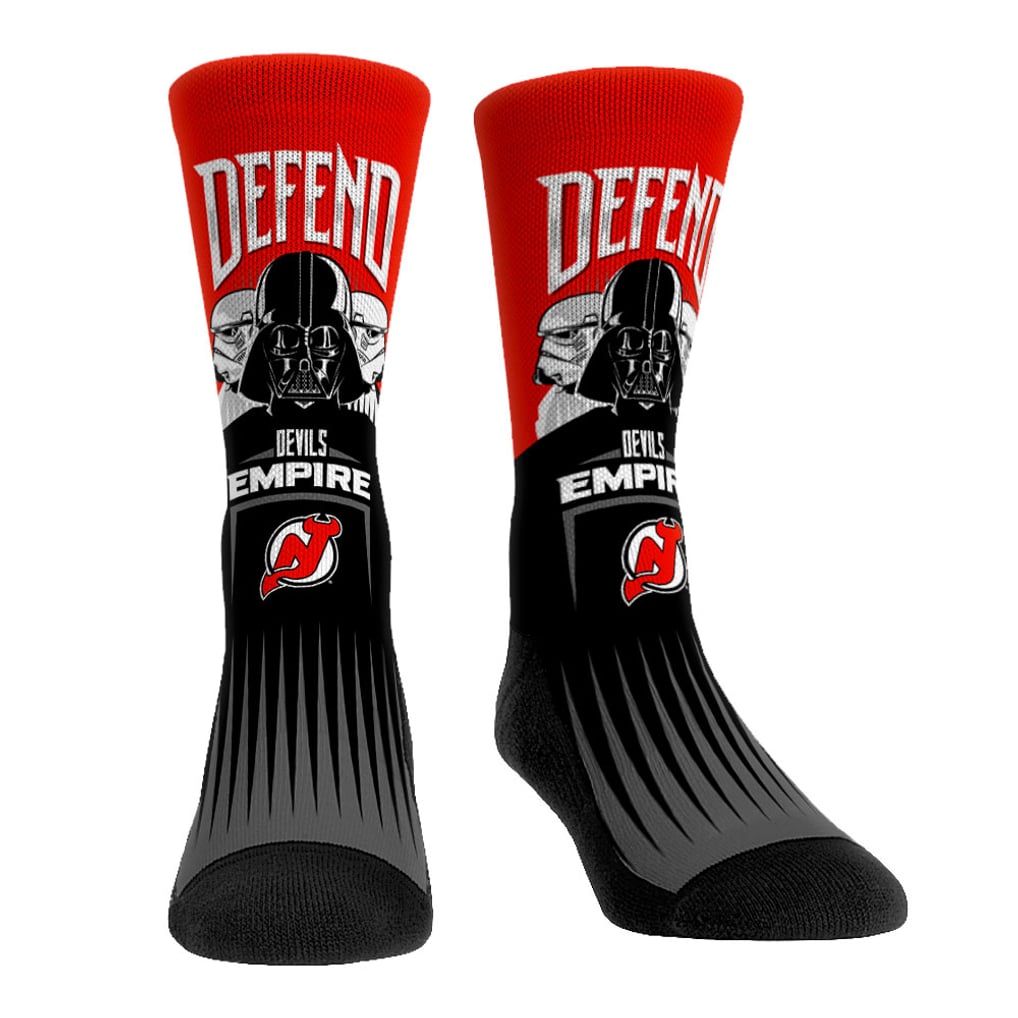  New Jersey Devils Rock Em Unisex Star Wars Three-Pack Crew Socks Set - Red