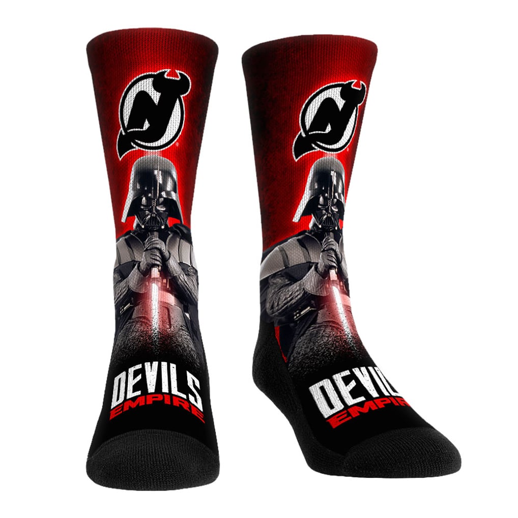  New Jersey Devils Rock Em Unisex Star Wars Three-Pack Crew Socks Set - Red