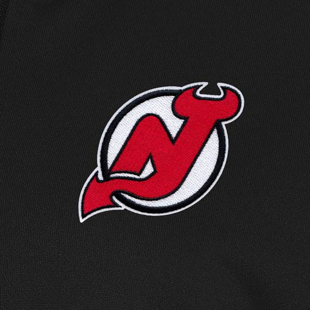 New Jersey Devils Antigua Women's Goddess Half-Zip Pullover - Black