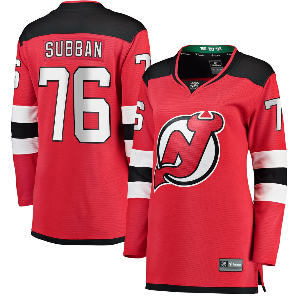 P.K. Subban New Jersey Devils Fanatics Women's Home Breakaway Jersey - Red