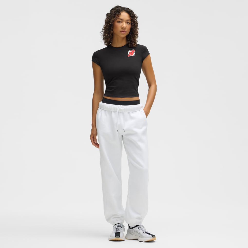 New Jersey Devils lululemon Women's Baby T-Shirt - Black