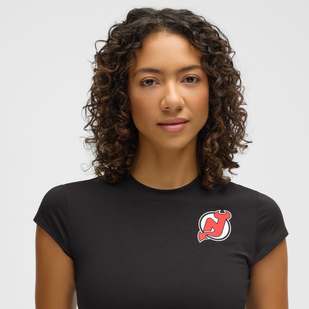 New Jersey Devils lululemon Women's Baby T-Shirt - Black