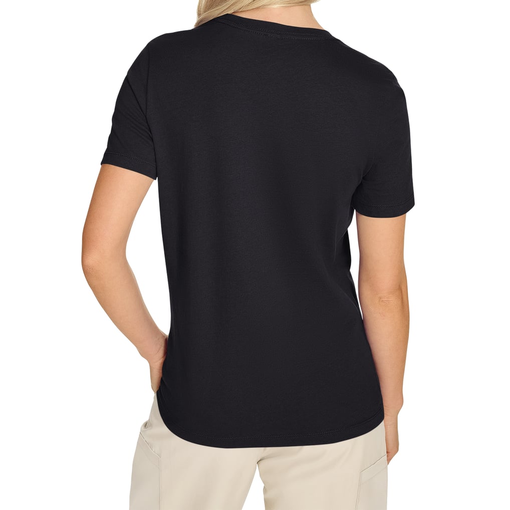 New Jersey Devils Starter Women's Arch Stripe T-Shirt - Black