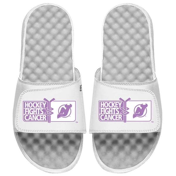 New Jersey Devils hockey Flip Flops Sandals NHL New Jersey Devils Footwear, Devils Socks, Sandals, Shoes  main image 4