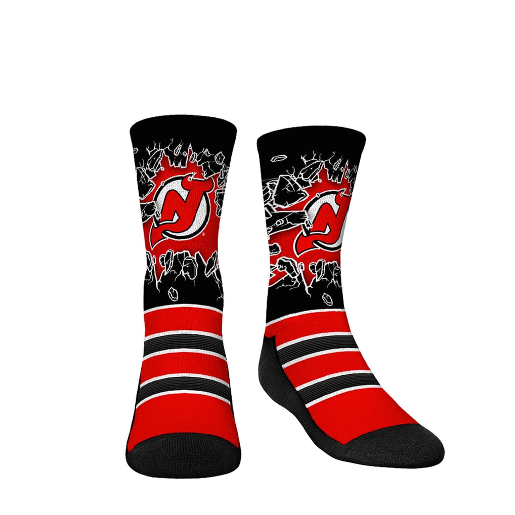 New Jersey Devils Rock Em Youth Ice Breaker Two-Pack Crew Socks Set - Red