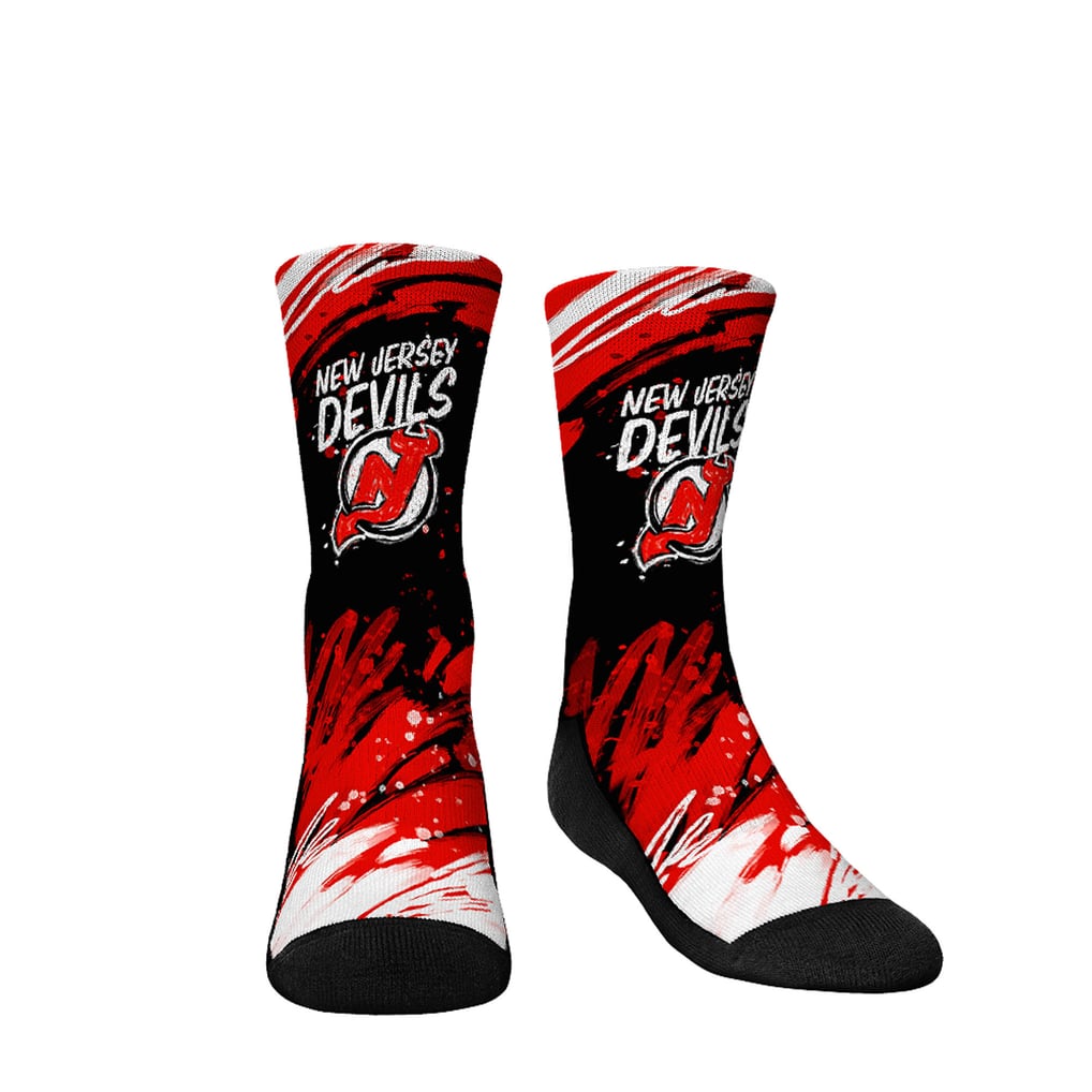  New Jersey Devils Rock Em Youth Ice Breaker Two-Pack Crew Socks Set - Red