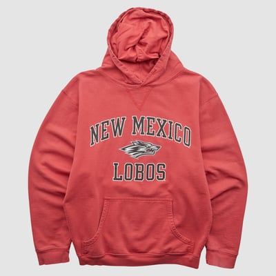 New Mexico Lobos 2010s Hooded Pullover Sweatshirt - Red - XS by Fanatics Real Vintage