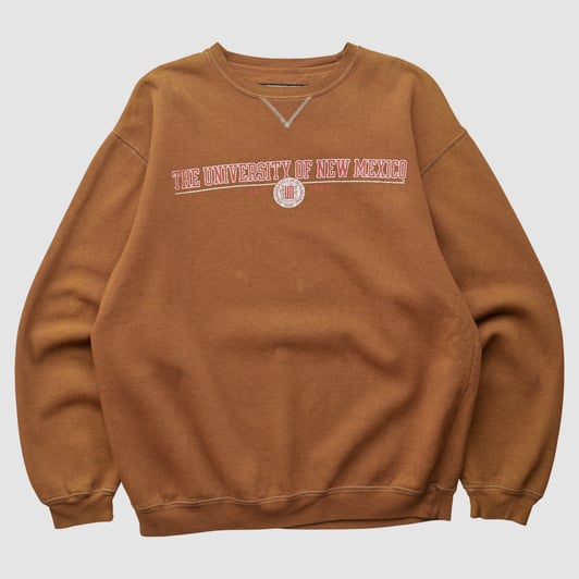 New Mexico Lobos Gear For Sports 2000s Pullover Sweatshirt - Clay - M by Fanatics Real Vintage
