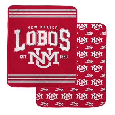 New Mexico Lobos Pegasus Legacy Arch Double-Sided 60" x 70" Blanket