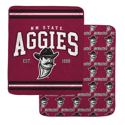 New Mexico State Aggies Pegasus Legacy Arch Double-Sided 60" x 70" Blanket