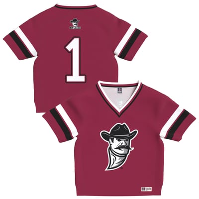 New Mexico State Aggies GameDay Greats Toddler Lightweight Collegiate Football Fashion Jersey - Crimson