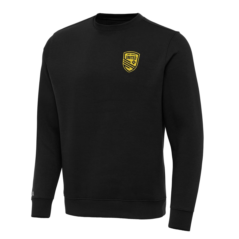 New Mexico United Antigua Victory Pullover Sweatshirt - Black