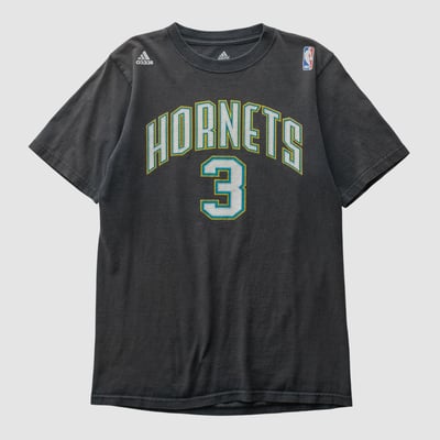 New Orleans Hornets Adidas 2010s T-shirt - Black - S by Fanatics Real Vintage