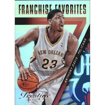 2014-15 Prestige Premium Franchise Favorites #19 Anthony Davis