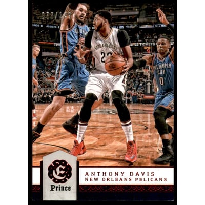 2016-17 Panini Excalibur Prince #109 Anthony Davis