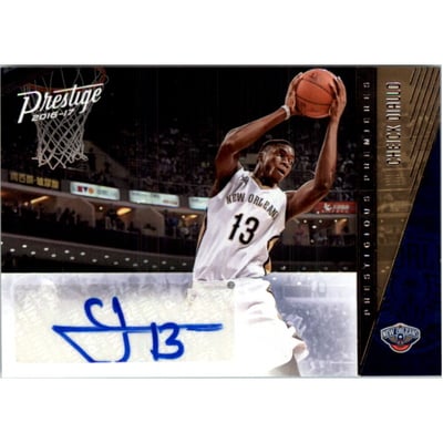 2016-17 Prestige Prestigious Premieres Signatures #18 Cheick Diallo