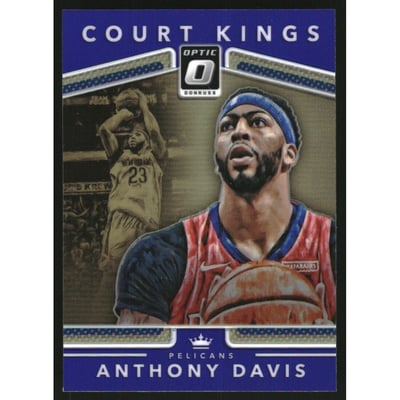 2017-18 Donruss Optic Court Kings Purple #22 Anthony Davis