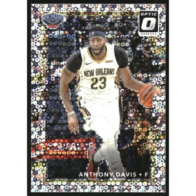 2017-18 Donruss Optic Fast Break Holo #91 Anthony Davis