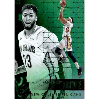 2017-18 Panini Essentials Green #124 Anthony Davis