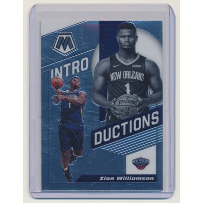 2019-20 Panini Mosaic Introductions #5 Zion Williamson