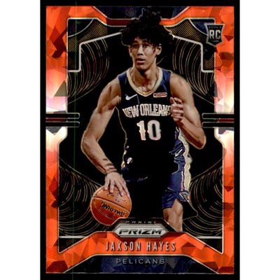 2019-20 Panini Prizm Prizms Red Ice #254 Jaxson Hayes