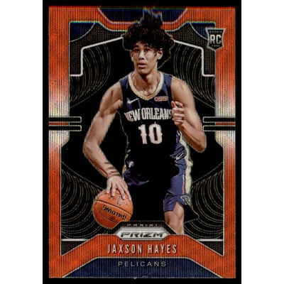 2019-20 Panini Prizm Prizms Ruby Wave #254 Jaxson Hayes