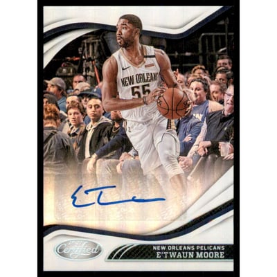 2020-21 Certified Signatures #17 E'Twaun Moore