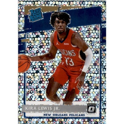 2020-21 Donruss Optic Fast Break Holo #163 Kira Lewis Jr. RR