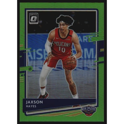 2020-21 Donruss Optic Lime Green #97 Jaxson Hayes