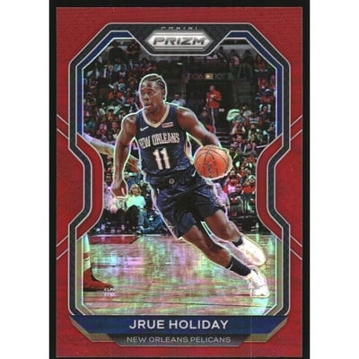 2020-21 Panini Prizm Prizms Red #75 Jrue Holiday