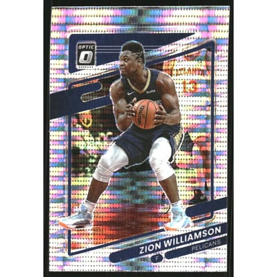 2021-22 Donruss Optic Target Box Set #95 Zion Williamson