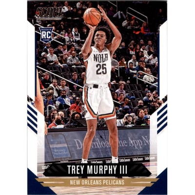 2021-22 Panini Chronicles #127 Trey Murphy III RC/Score