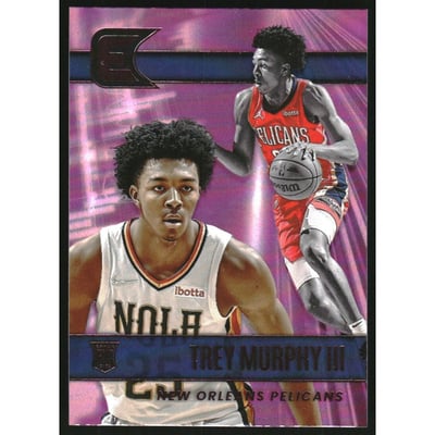 2021-22 Panini Chronicles Pink #314 Trey Murphy III/Essentials