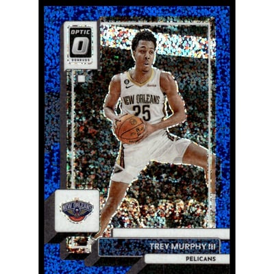 2022-23 Donruss Optic Blue Sparkle #178 Trey Murphy III