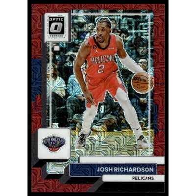 2022-23 Donruss Optic Choice Red #198 Josh Richardson