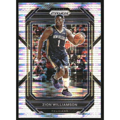 2022-23 Panini Prizm Prizms Pulsar #214 Zion Williamson