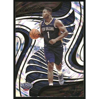 2022-23 Panini Revolution Fractal #53 Zion Williamson