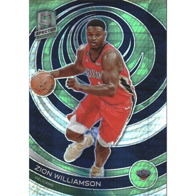 2022-23 Panini Spectra Asia Green #103 Zion Williamson
